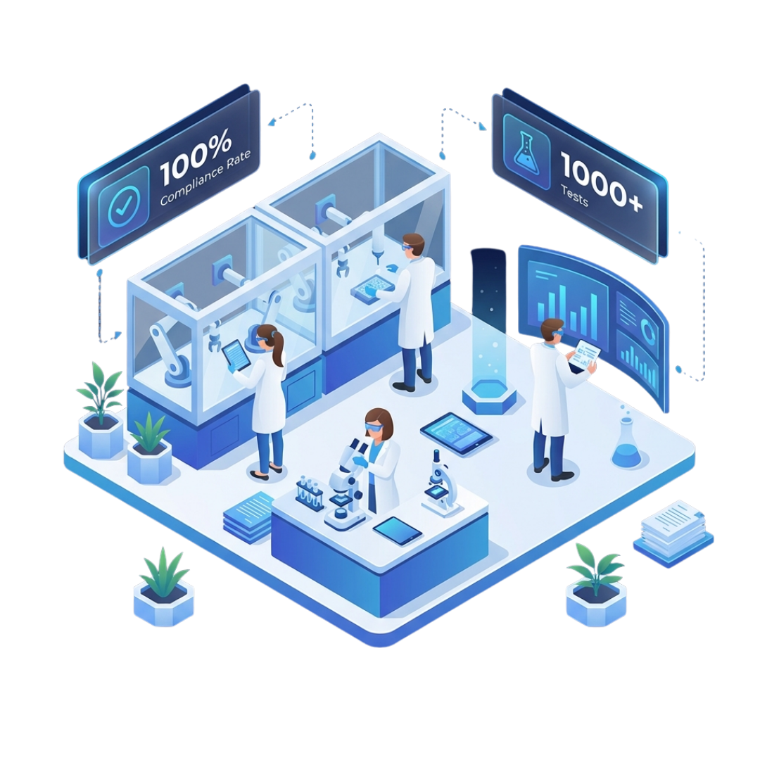 Environmental Testing Illustration